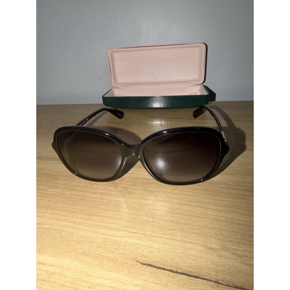 NEW KATE SPADE NEW YORK BRYLEE/F/S 086HA BLACK GOLD SUNGLASSES 56-17